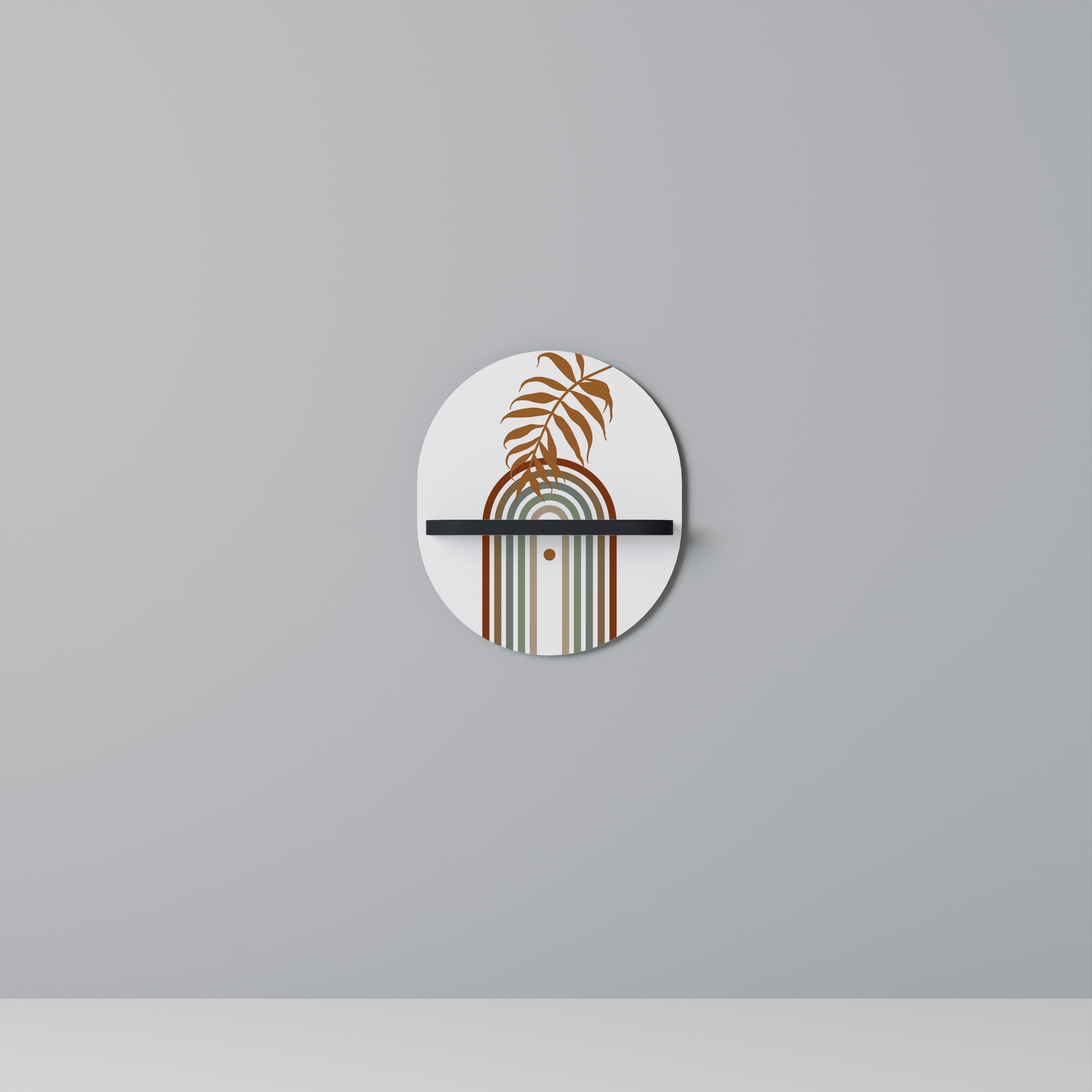 LEAF ON THE TOP Estante Artístico