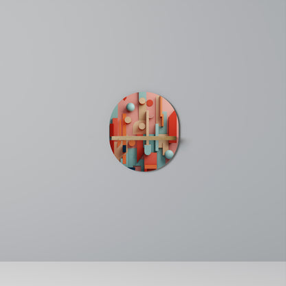 COLORBURST CONSTRUCT Art Shelf
