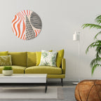 SUBLIME SYNTHESIS Decoración de Pared Redonda