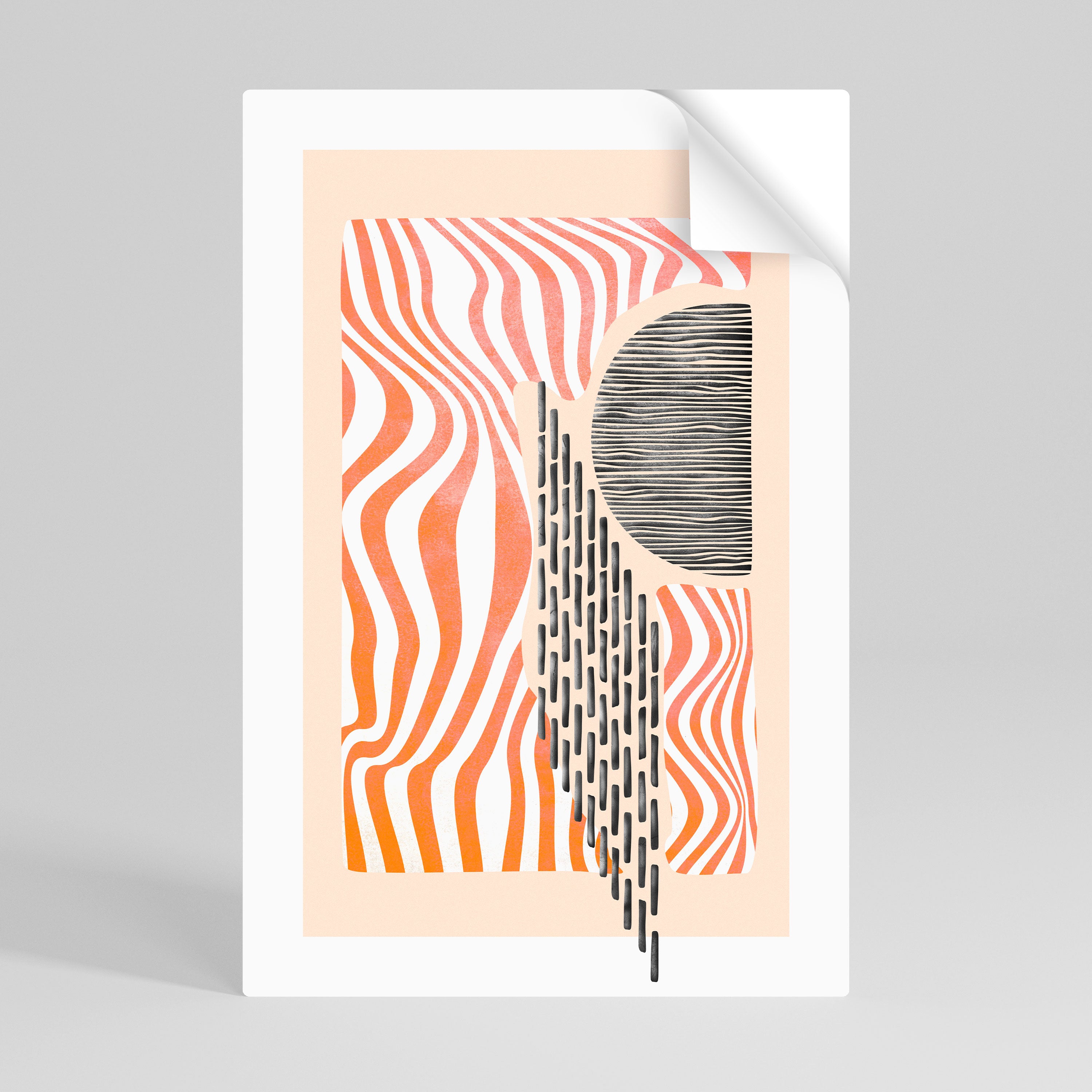 SUBLIME SYNTHESIS Peel and Stick Vertical Poster