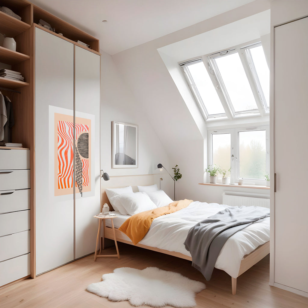 SUBLIME SYNTHESIS Peel and Stick Vertical Poster