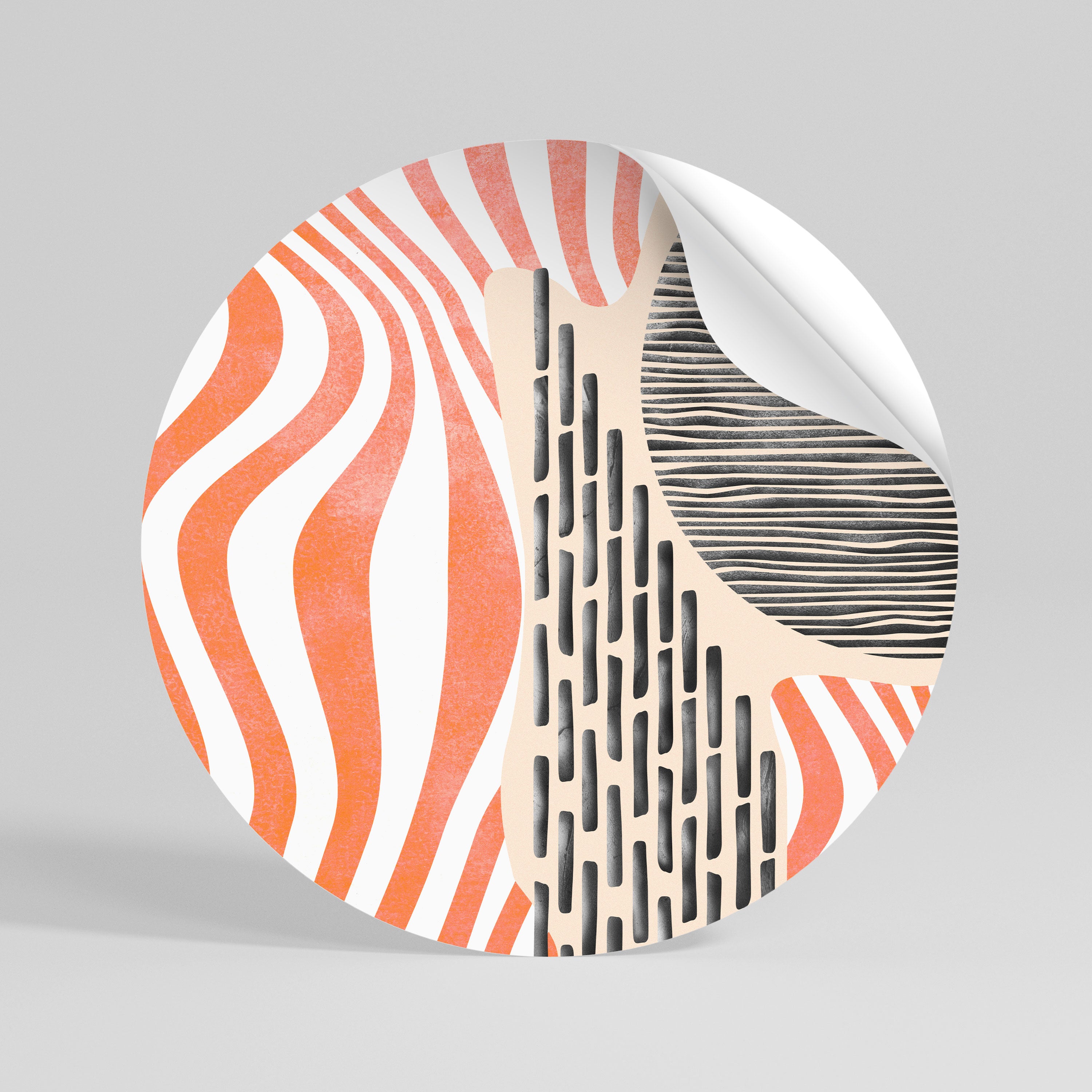 SUBLIME SYNTHESIS Vinilo adhesivo redondo