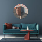 WHISPERS OF FORM Decoración de Pared Redonda