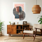 WHISPERS OF FORM Póster Vertical Adhesivo