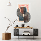 WHISPERS OF FORM Póster Vertical Adhesivo