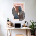 WHISPERS OF FORM Póster Vertical Adhesivo