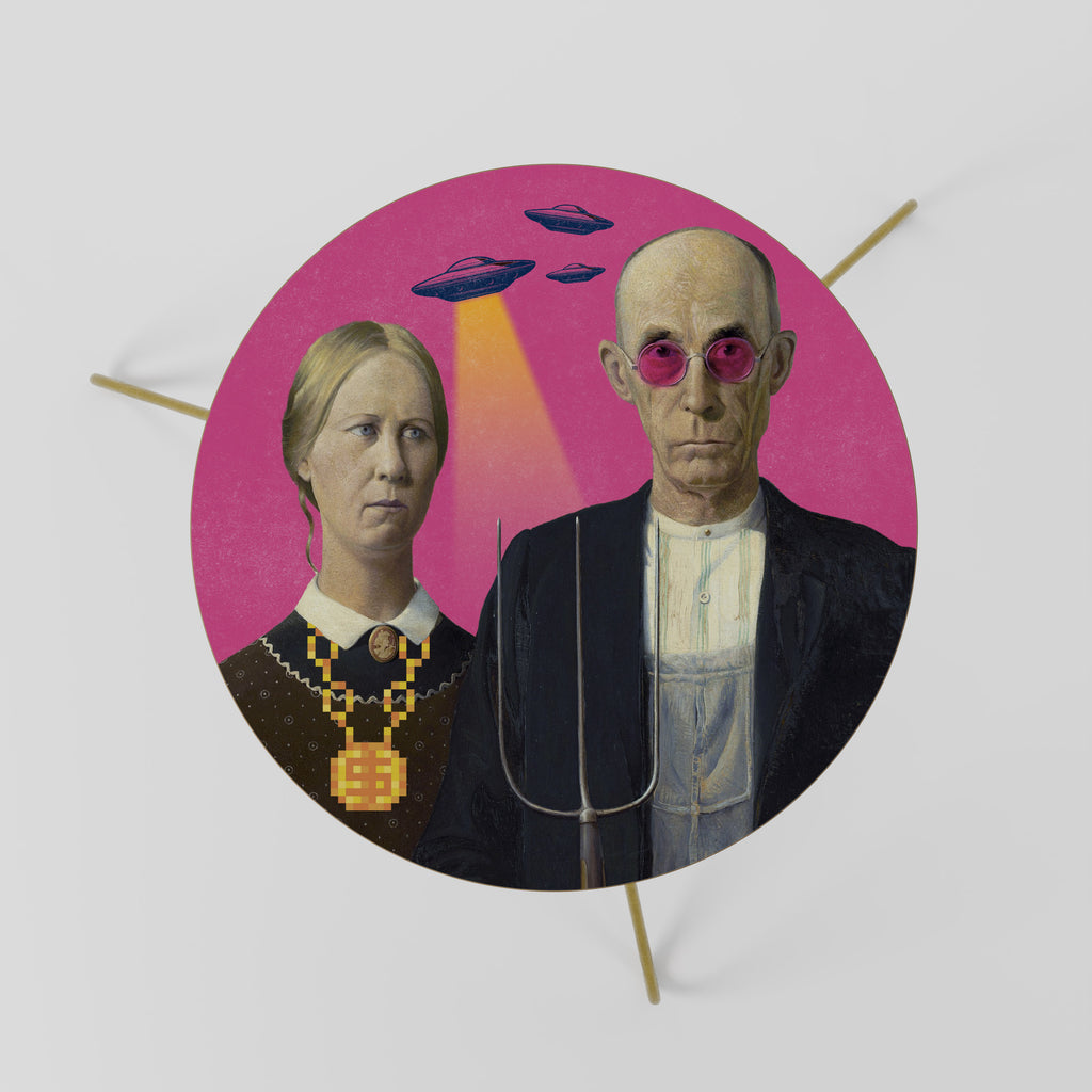 AMERICAN GOTHIC ALIEN Coffee Table 60