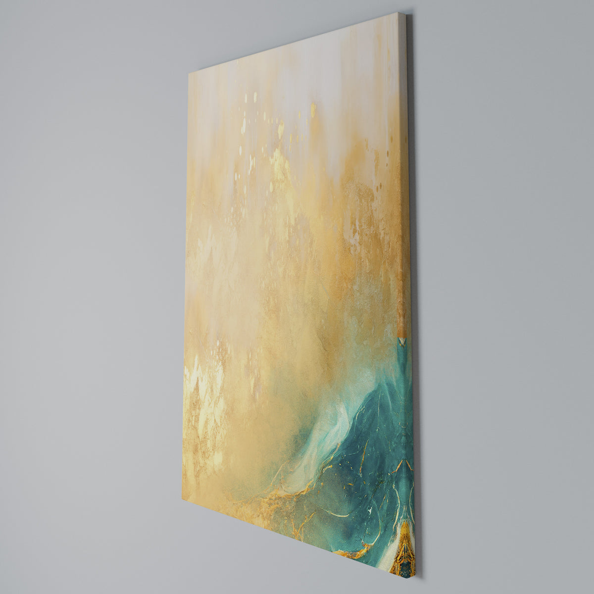 AZURE DREAMS Cuadro en lienzo vertical