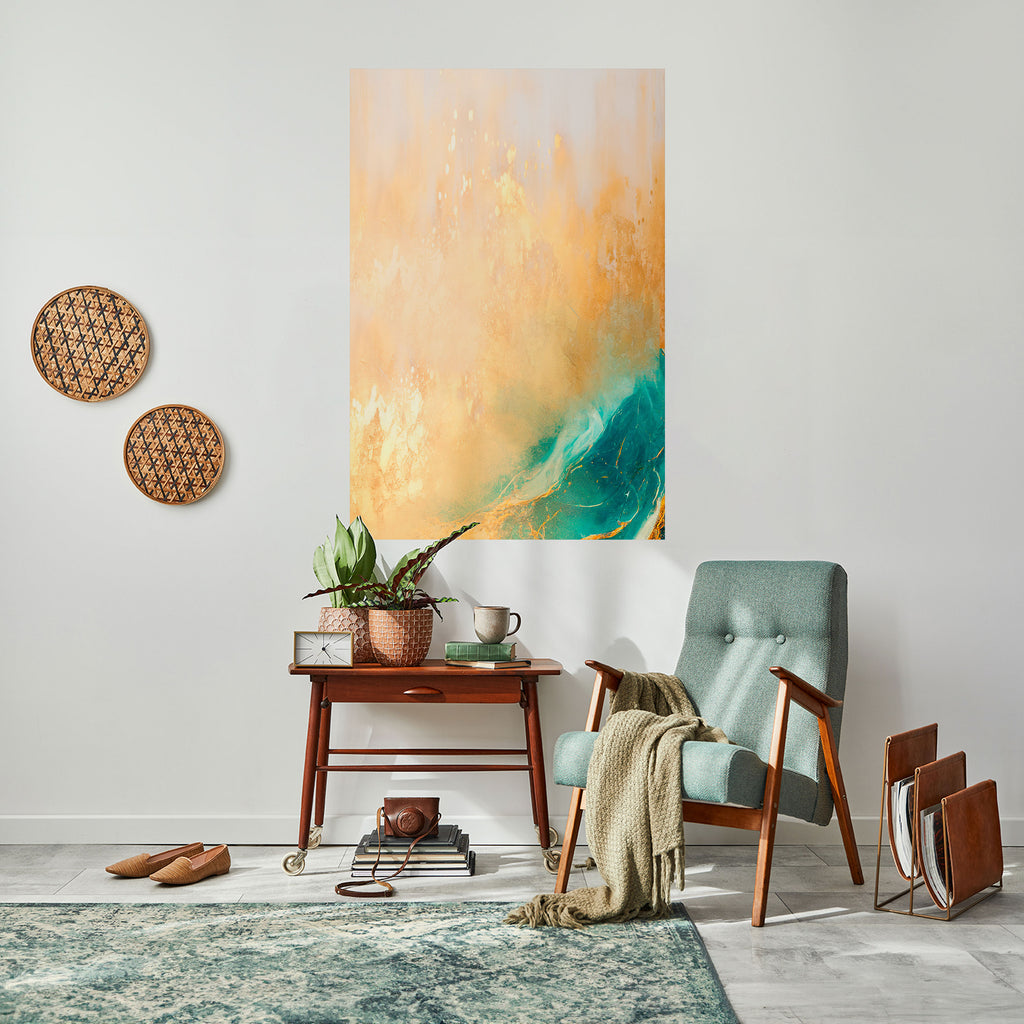 AZURE DREAMS Peel and Stick Vertical Poster