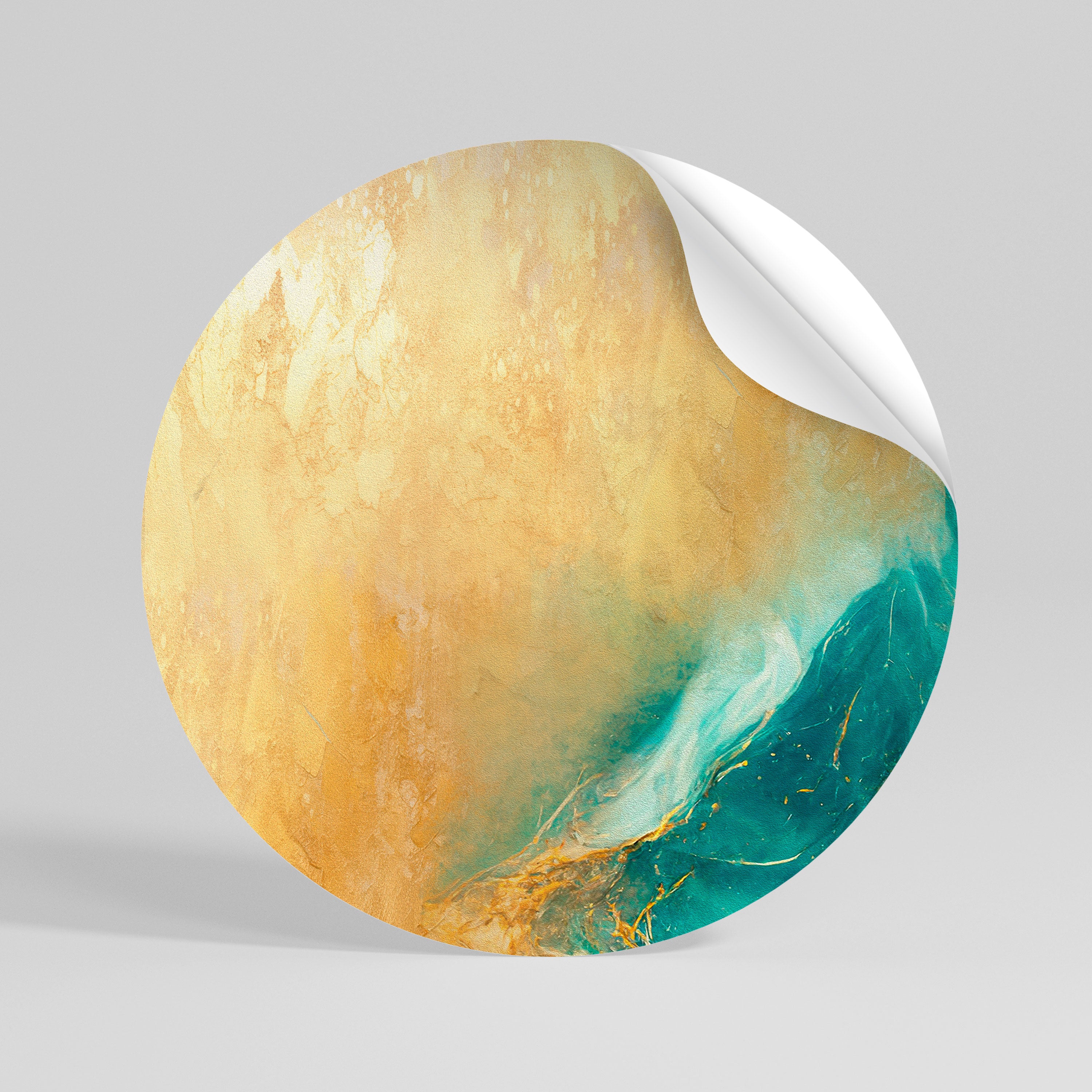 AZURE DREAMS Vinilo adhesivo redondo