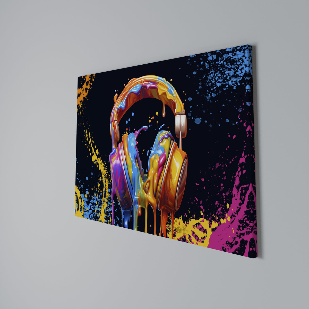 MUSIC IS MY EXTASY Cuadro en lienzo horizontal