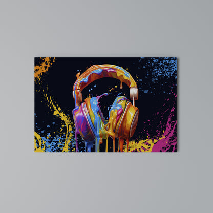 MUSIC IS MY EXTASY Cuadro en lienzo horizontal