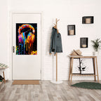 MUSIC IS MY EXTASY Peel and Stick Vertical Poster