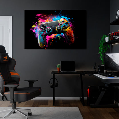 CYBERNETIC GAME Cuadro en lienzo horizontal