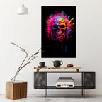 SKULL QUEST Póster Vertical Adhesivo