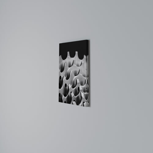 GEARSCAPE SYMPHONY Vertical Canvas Print