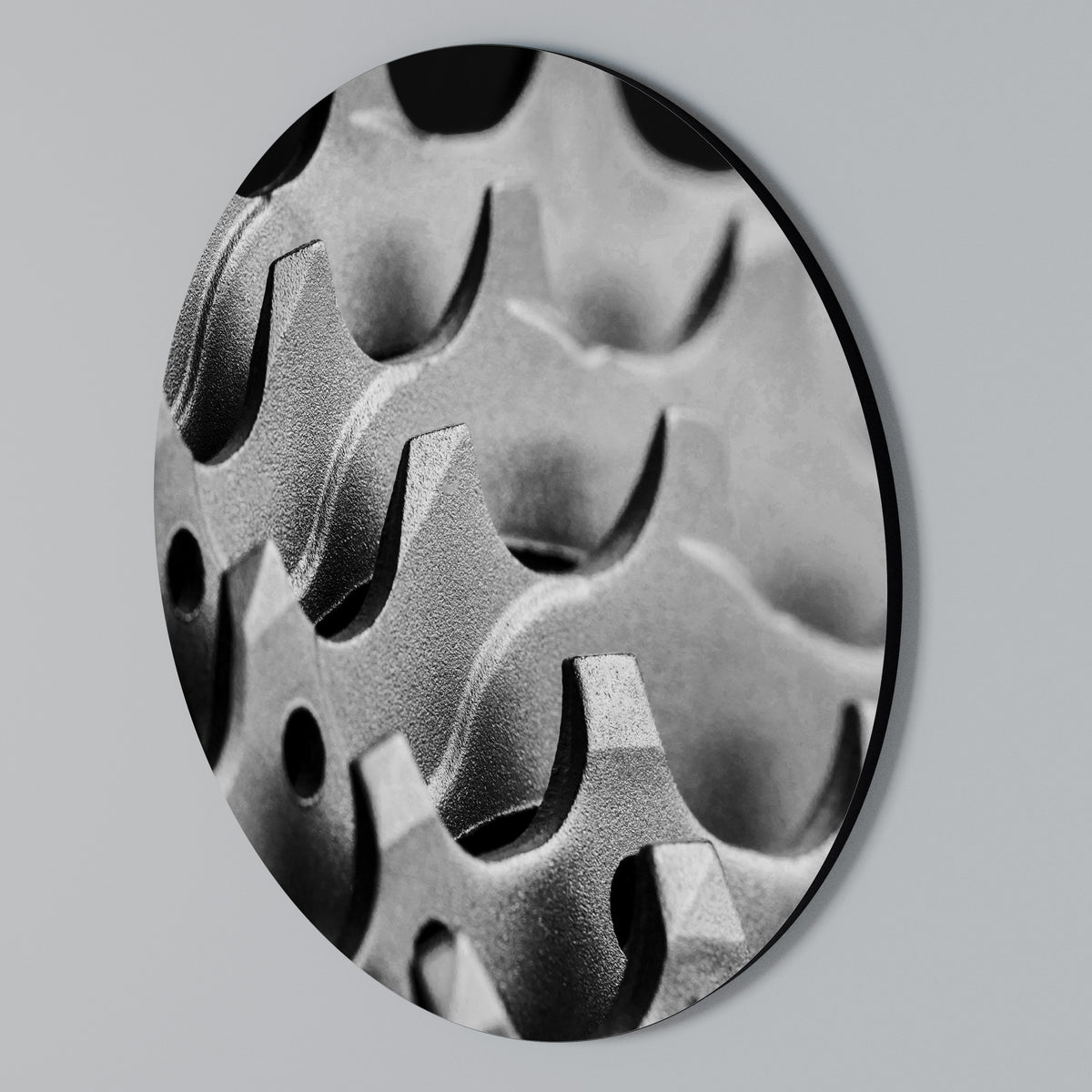 GEARSCAPE SYMPHONY Arte de pared redondo