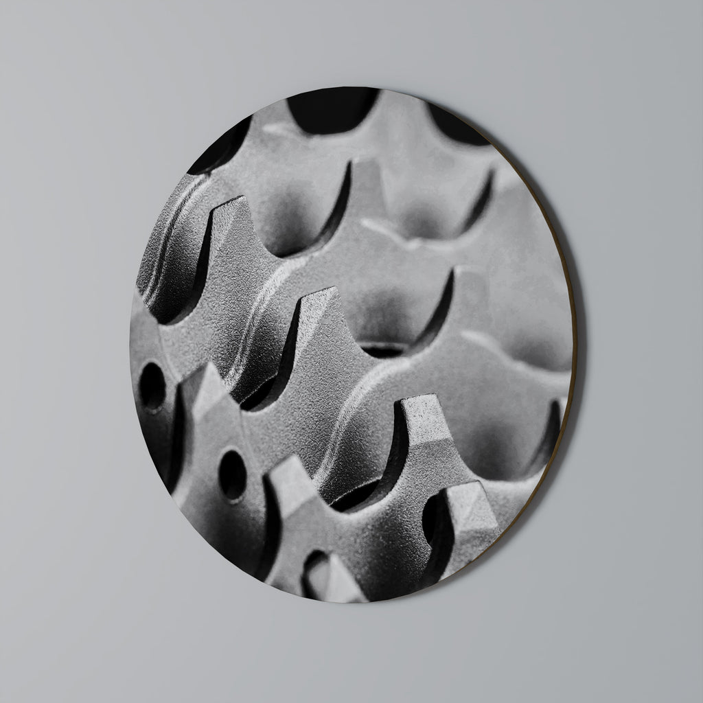 GEARSCAPE SYMPHONY Round Wall Art