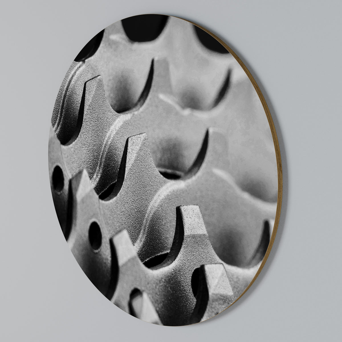 GEARSCAPE SYMPHONY Arte de pared redondo