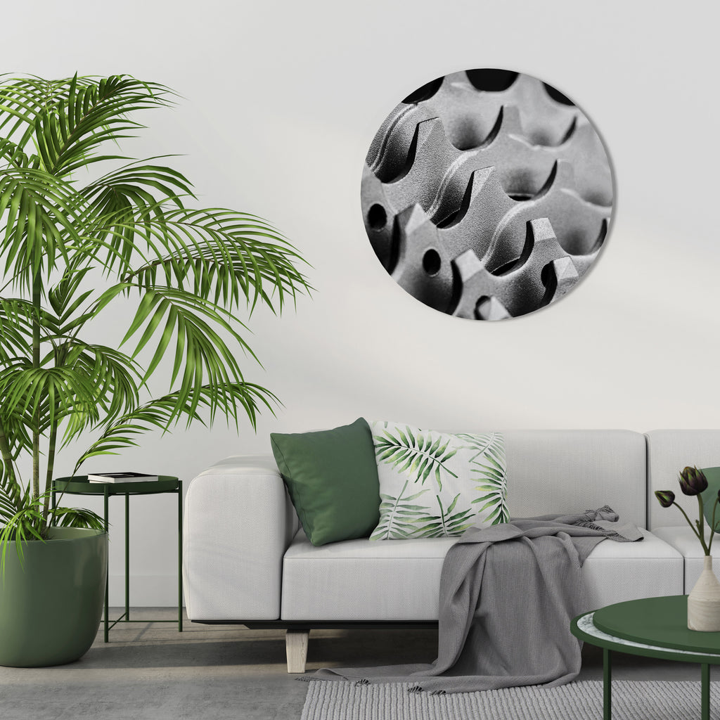 GEARSCAPE SYMPHONY Round Wall Art