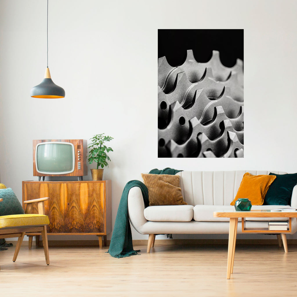 GEARSCAPE SYMPHONY Peel and Stick Vertical Poster