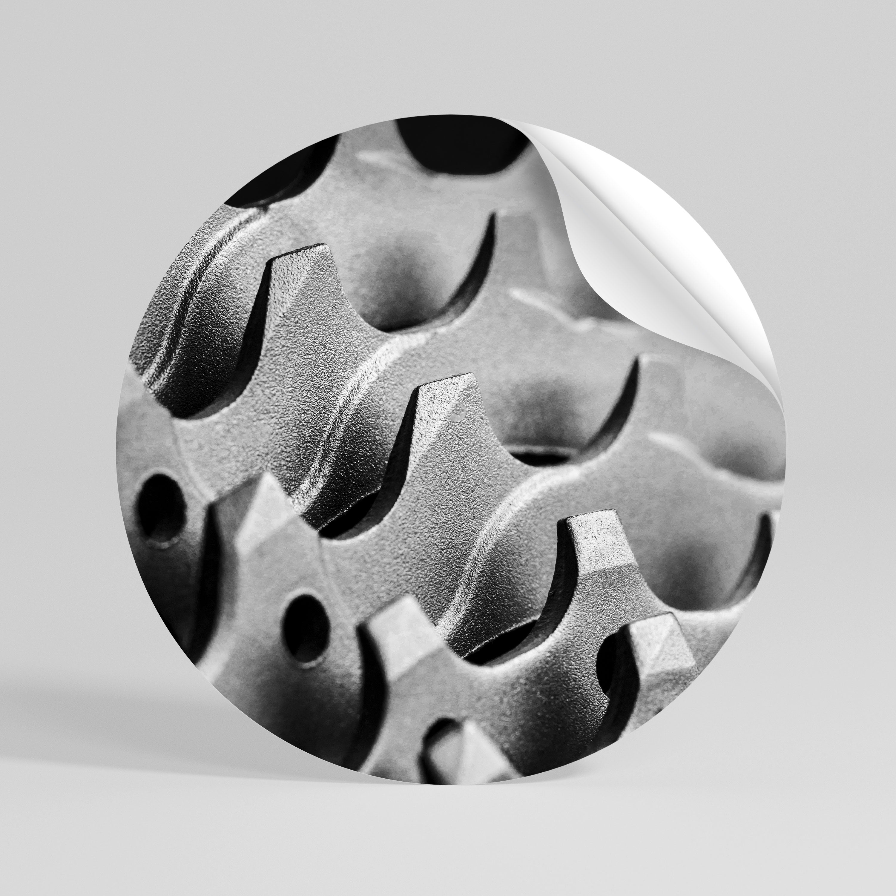 GEARSCAPE SYMPHONY Vinilo adhesivo redondo