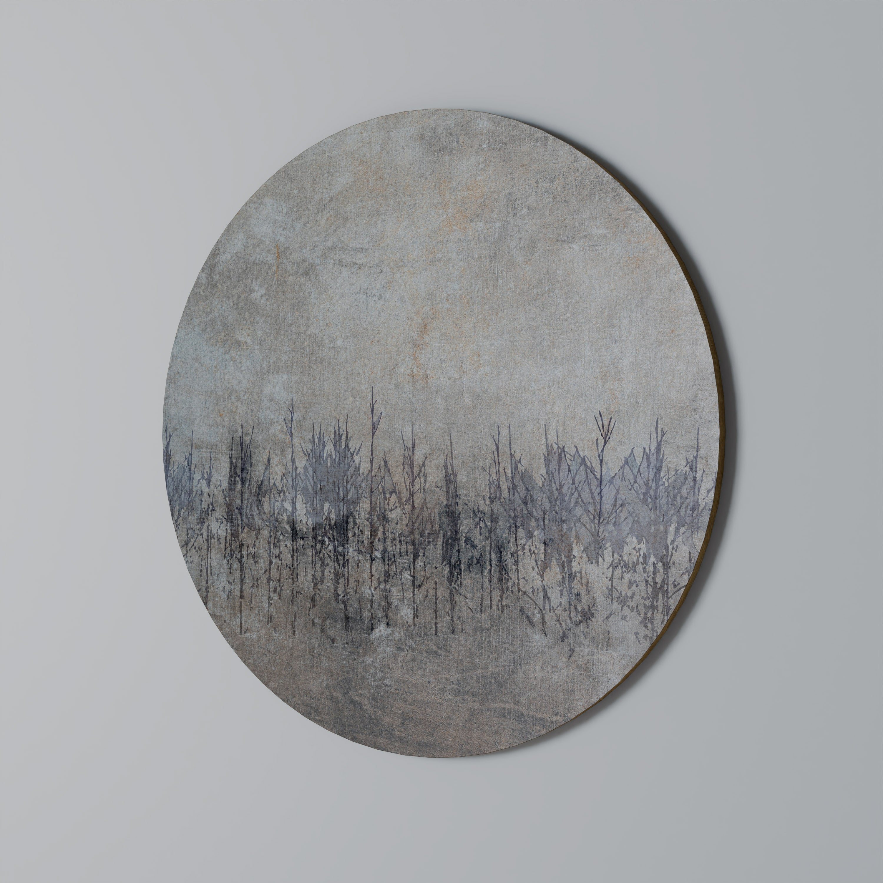 GHOSTS OF NATURE Round Wall Art