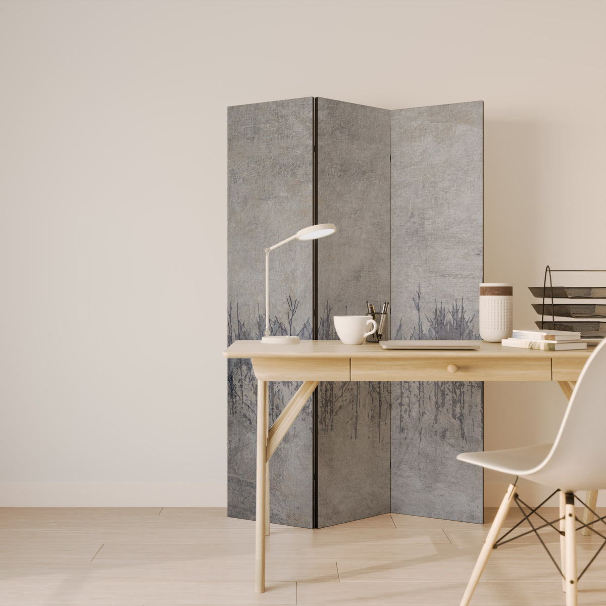 GHOSTS OF NATURE Biombo de 3 paneles