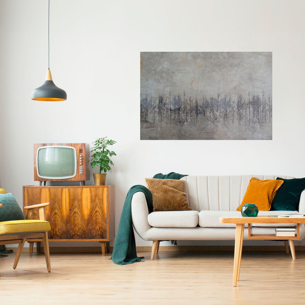 FANTASMAS DE LA NATURALEZA Póster horizontal autoadhesivo