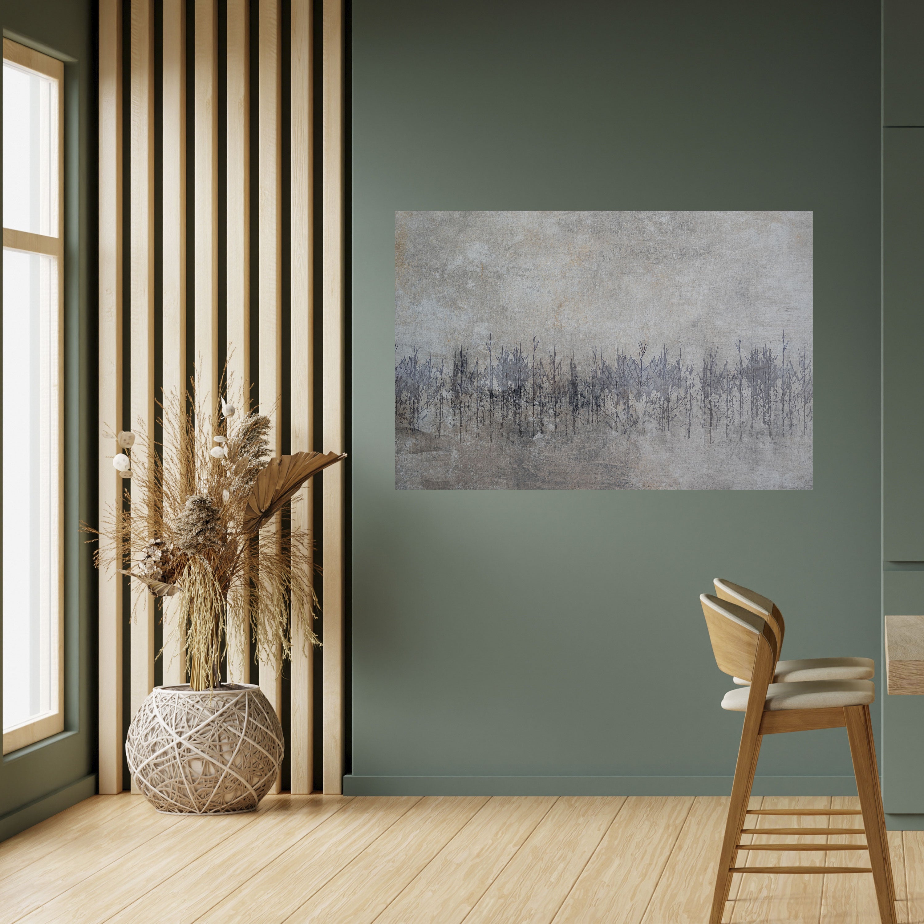 FANTASMAS DE LA NATURALEZA Póster horizontal autoadhesivo