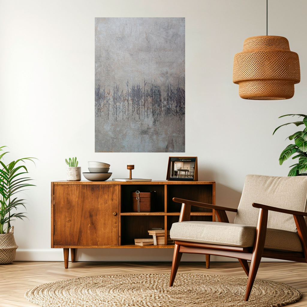 GHOSTS OF NATURE Peel and Stick Vertical Poster