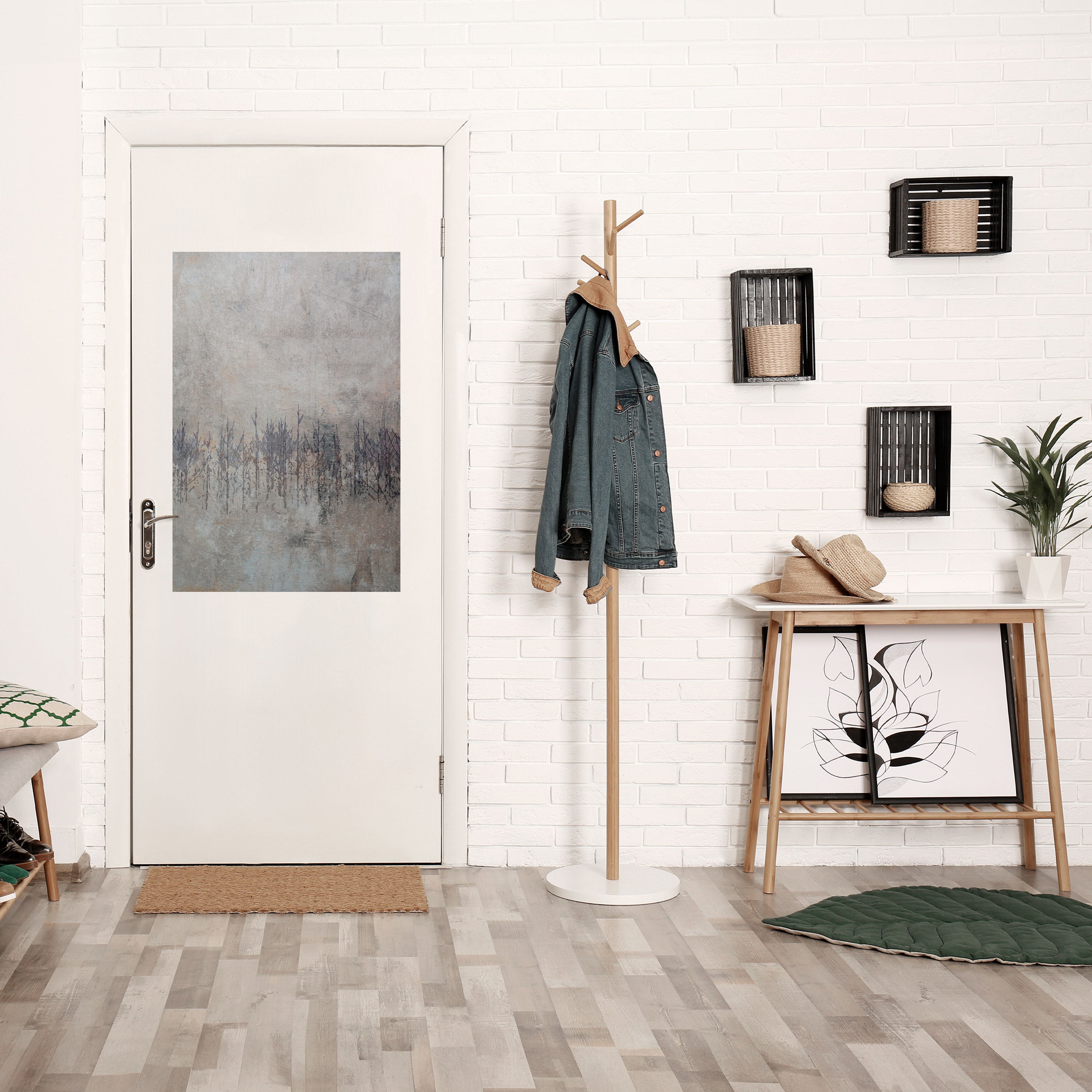 GHOSTS OF NATURE Peel and Stick Vertical Poster