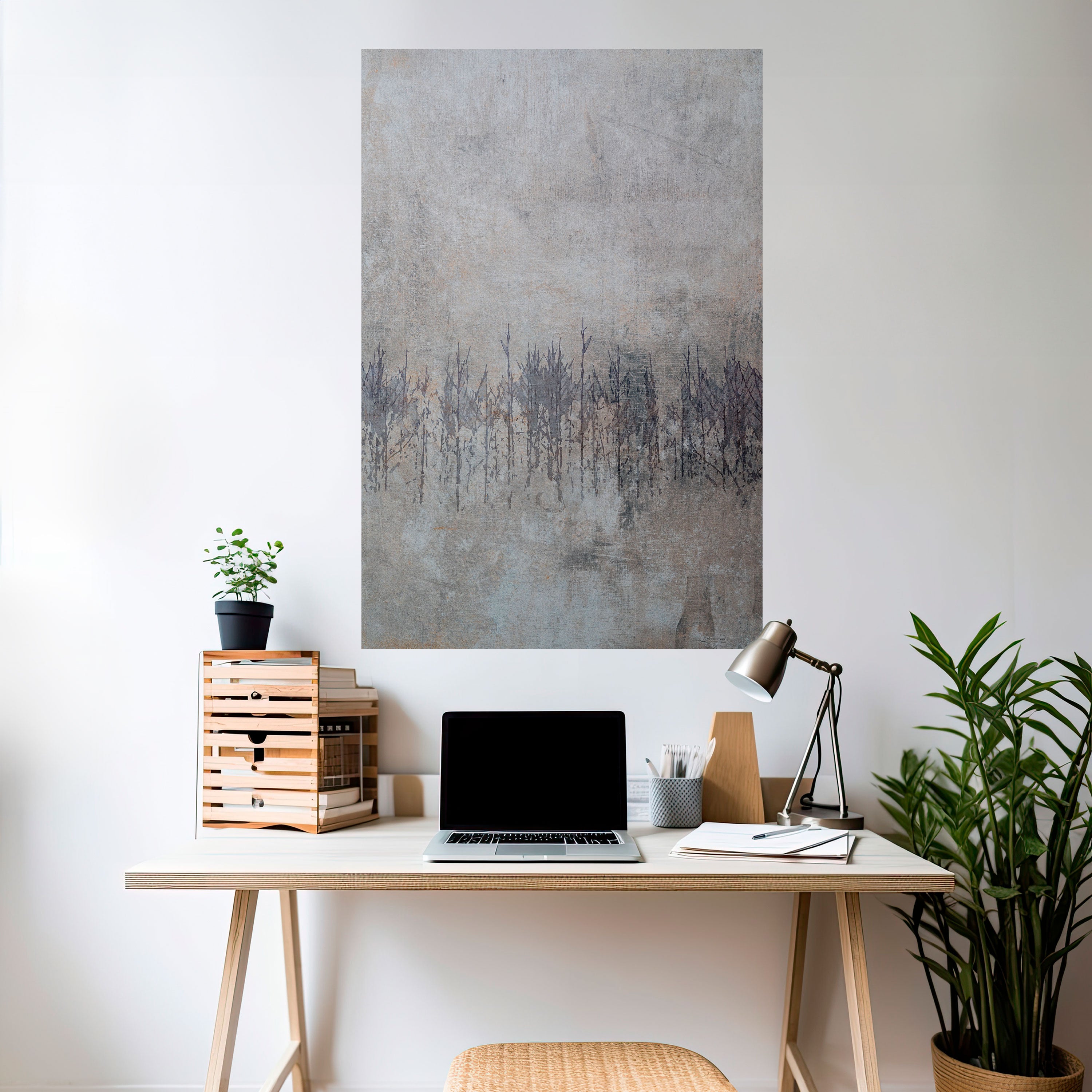 GHOSTS OF NATURE Peel and Stick Vertical Poster