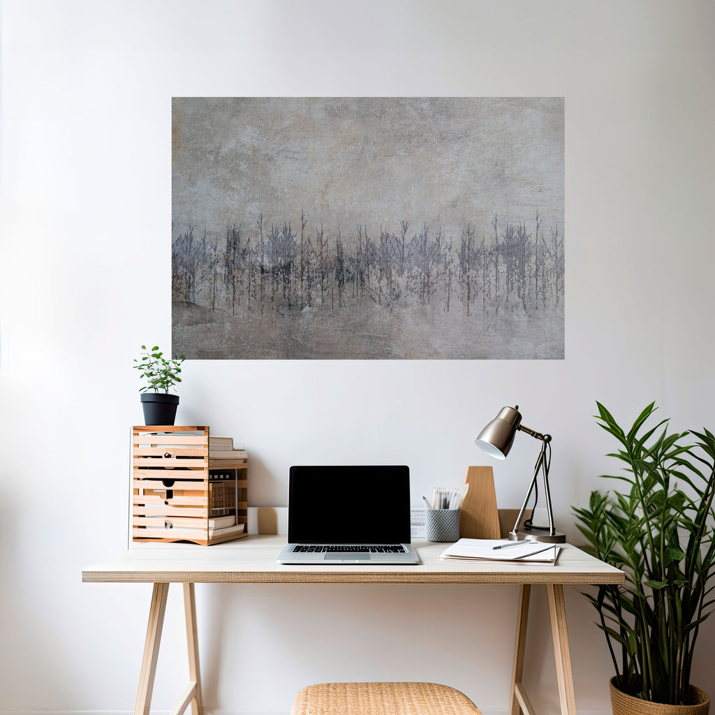 FANTASMAS DE LA NATURALEZA Póster horizontal autoadhesivo