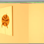 WONDER WINDSCAPE Cuadro en lienzo vertical