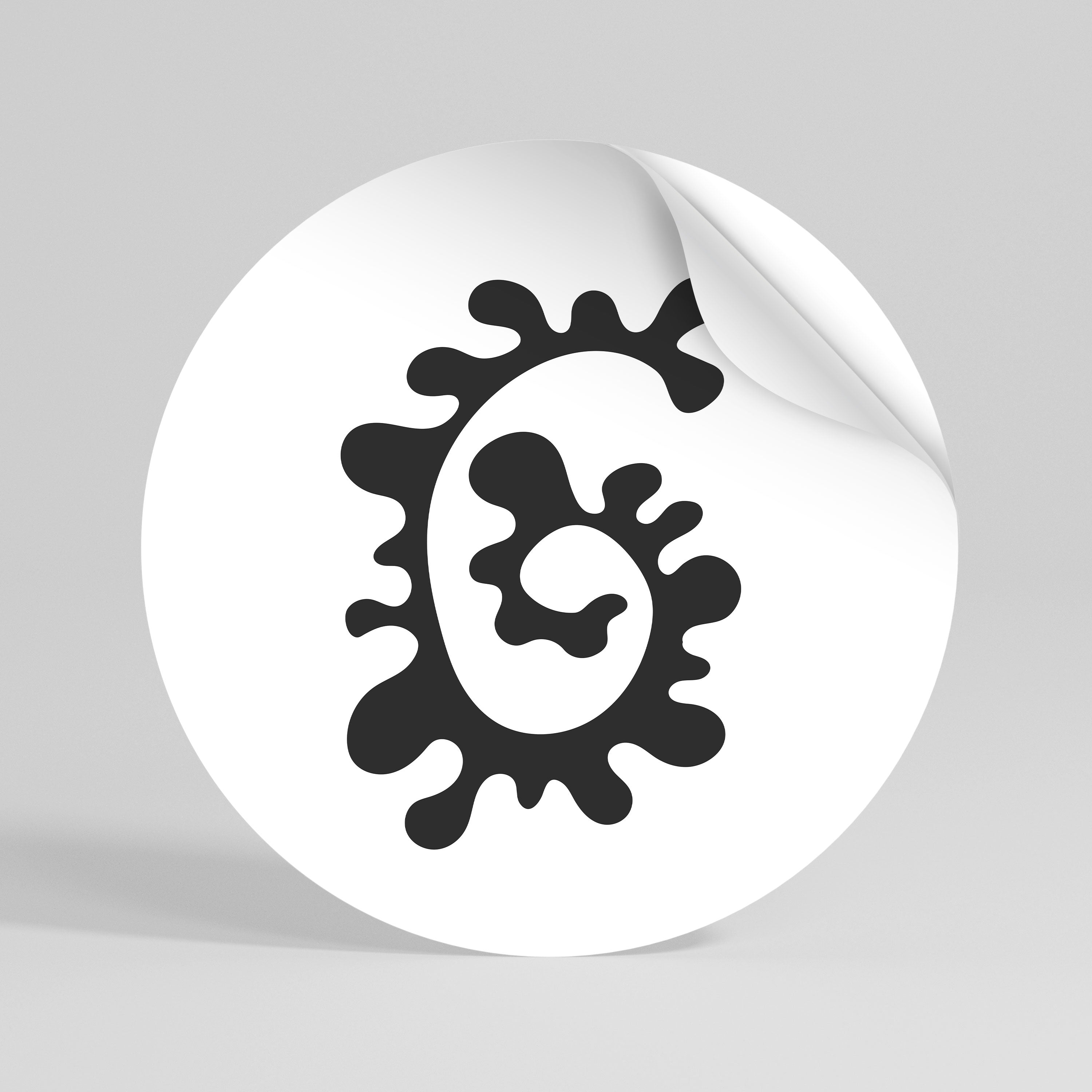 THE BLEND OF YESTERDAY Vinilo adhesivo redondo