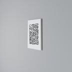 LOST IN THE ECHO Vertical Canvas Print