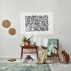 LOST IN THE ECHO Peel and Stick Horizontal Poster