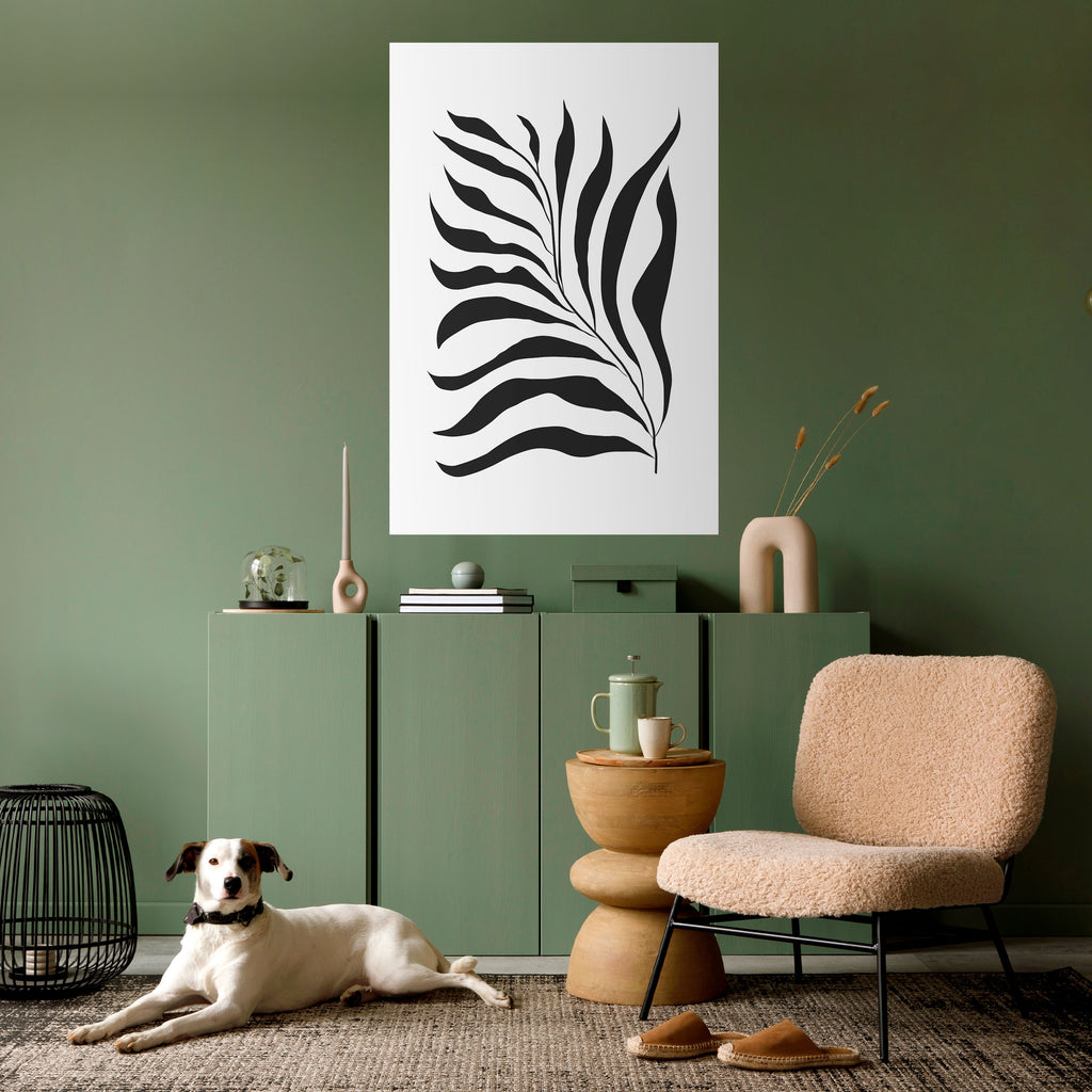 SHADOW PLANT Peel and Stick Vertical Poster