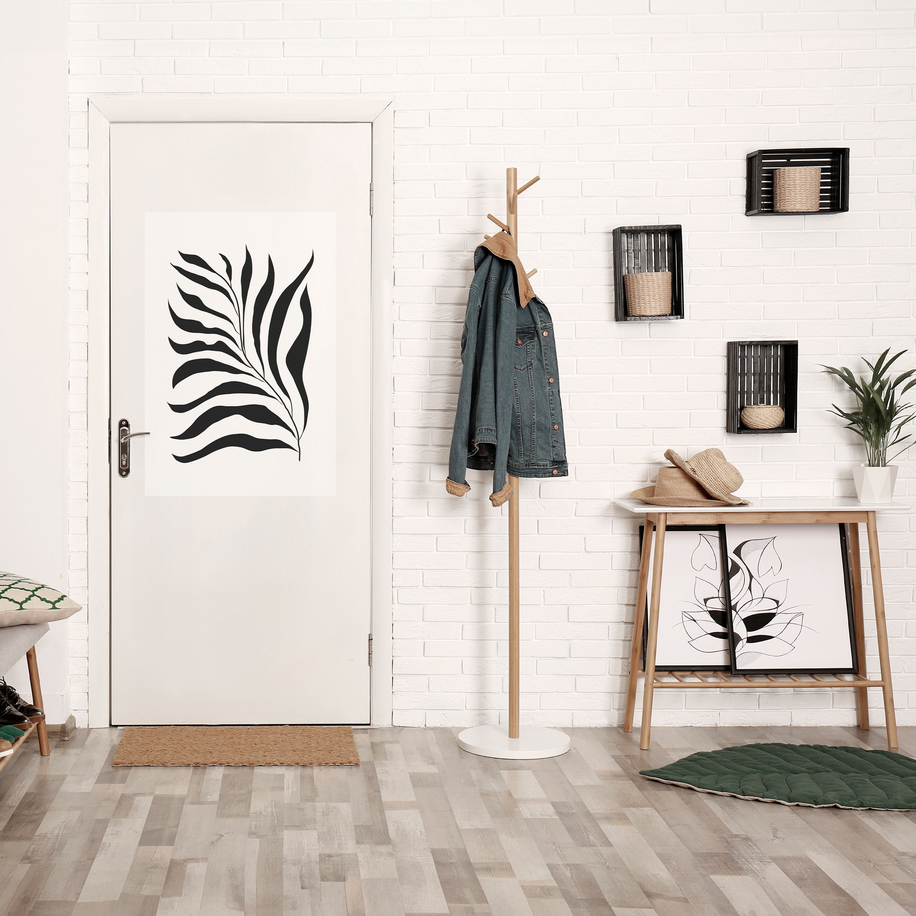 SHADOW PLANT Peel and Stick Vertical Poster