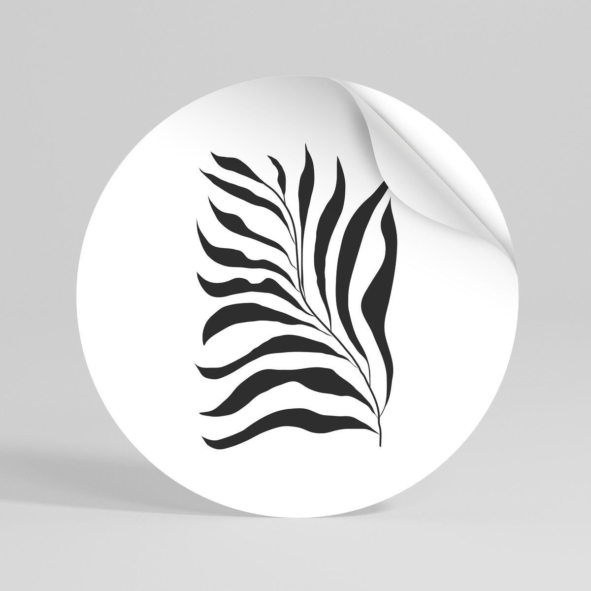 SHADOW PLANT Vinilo adhesivo redondo