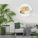 TRANSCENDENT TONES Decoración de Pared Redonda