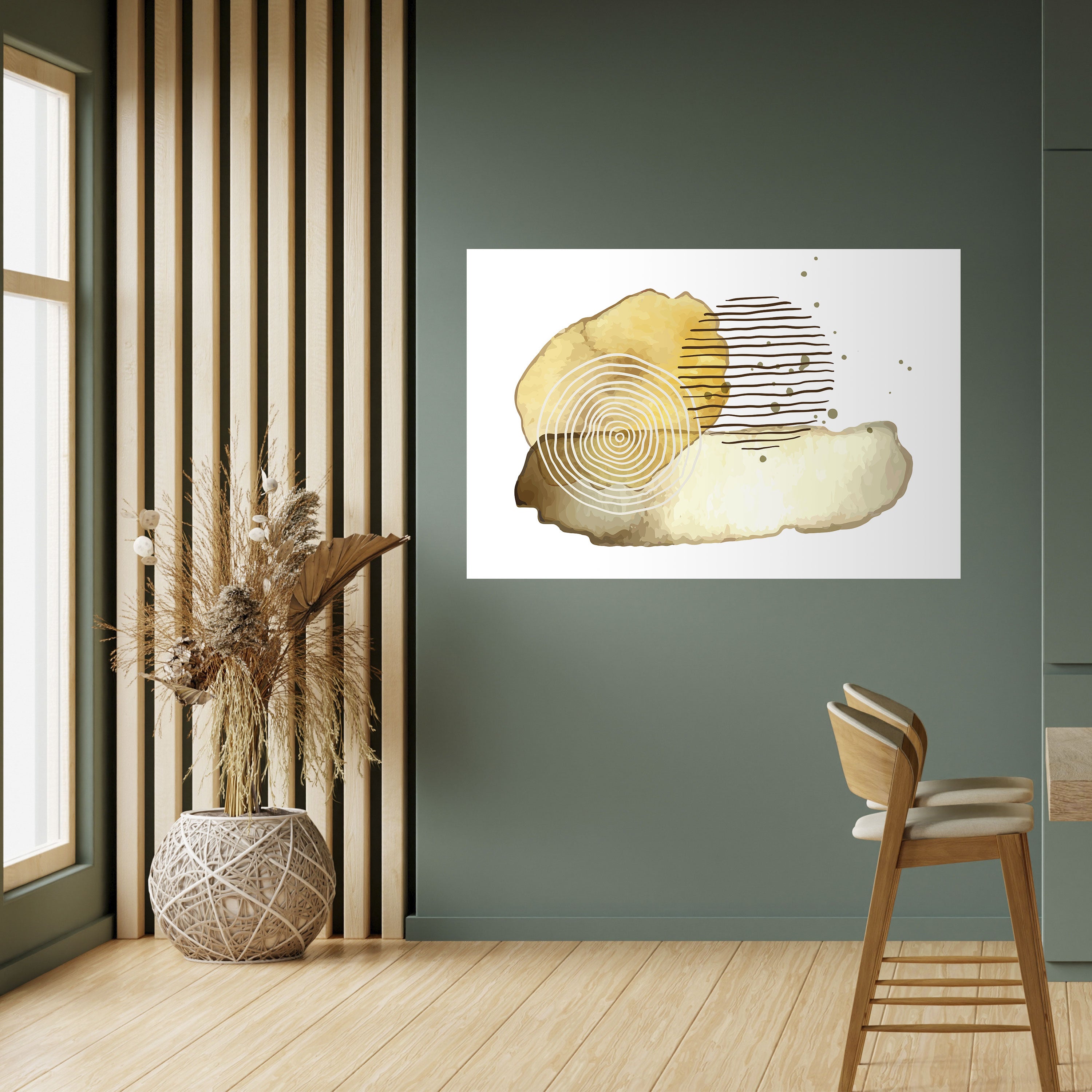 TONOS TRASCENDENTES Póster horizontal autoadhesivo