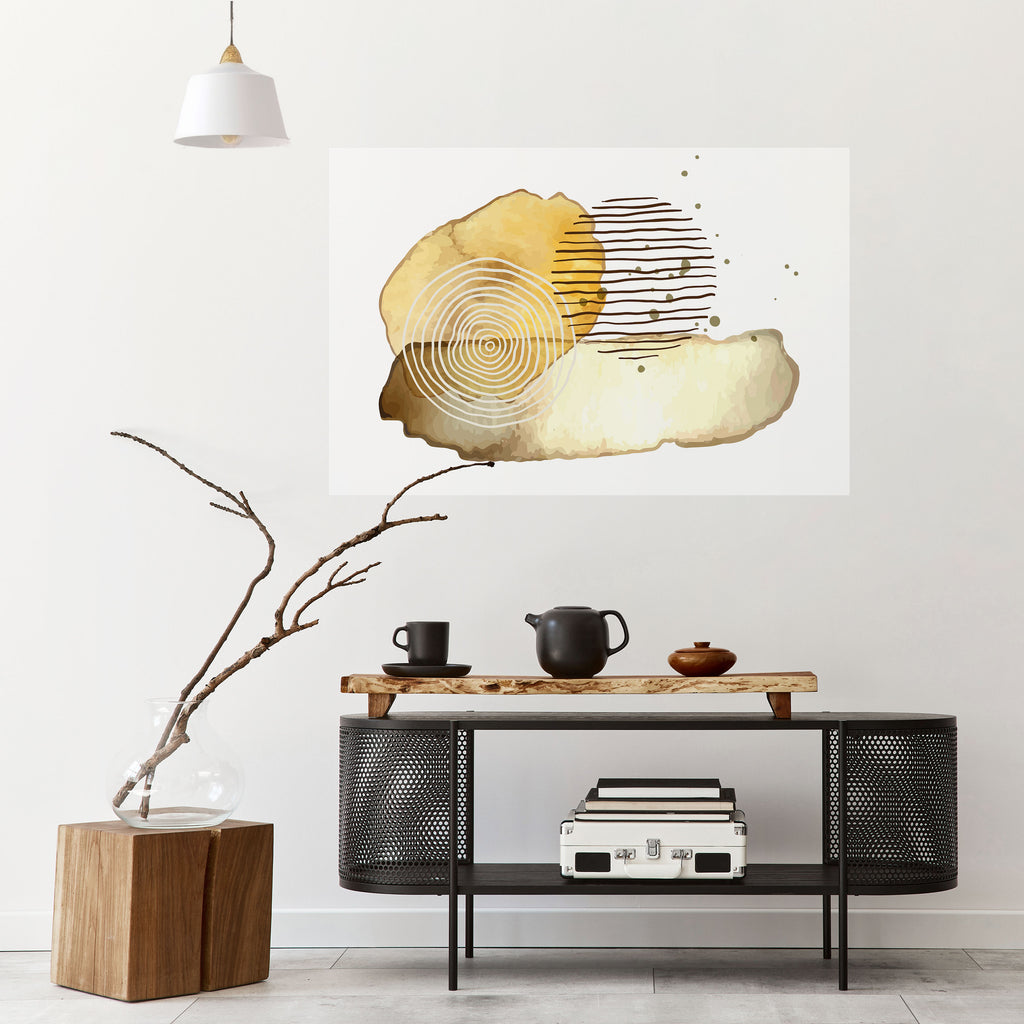 TONOS TRASCENDENTES Póster horizontal autoadhesivo