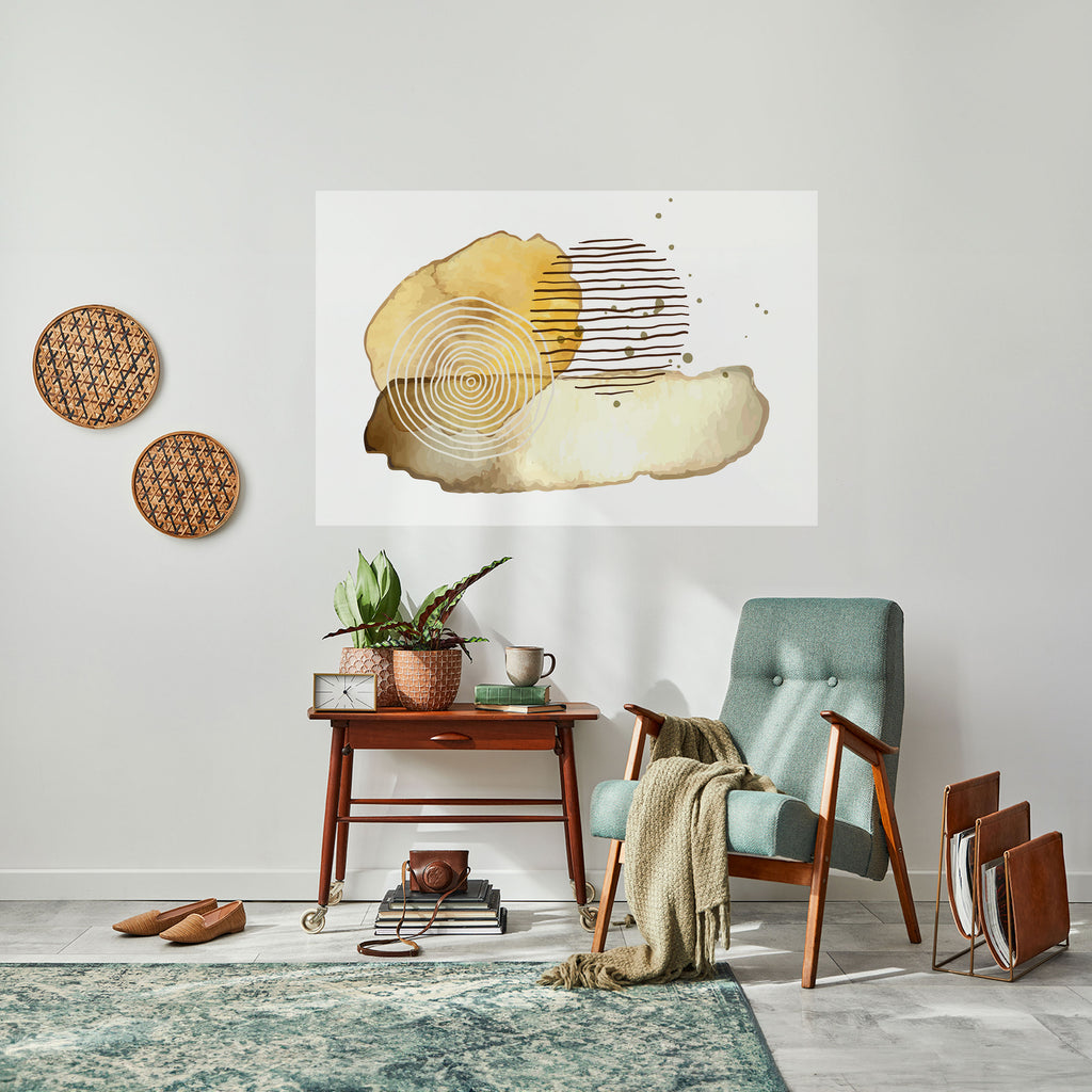 TONOS TRASCENDENTES Póster horizontal autoadhesivo