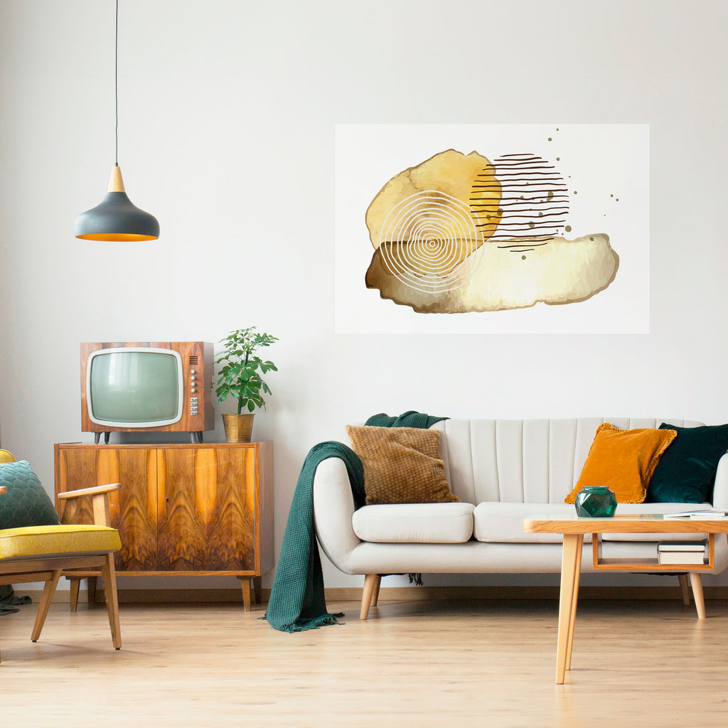 TONOS TRASCENDENTES Póster horizontal autoadhesivo