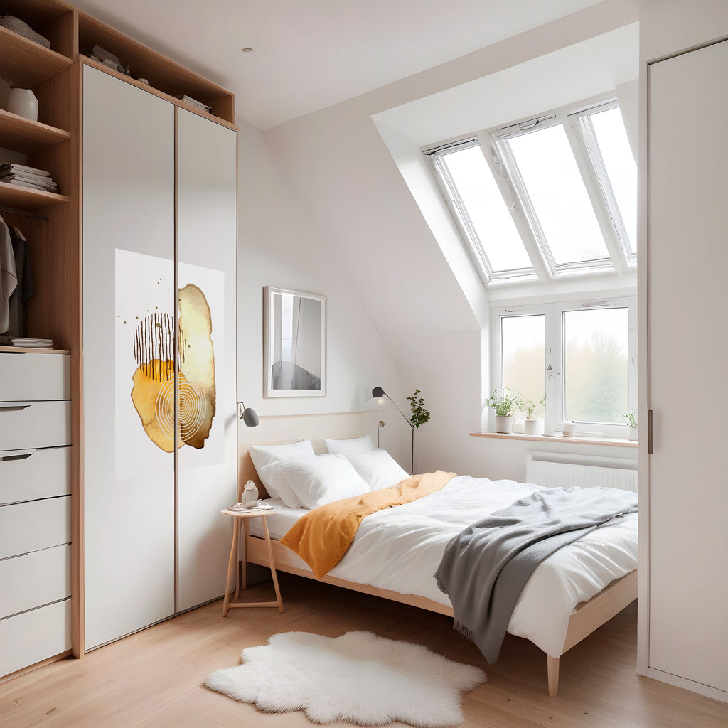 TRANSCENDENT TONES Peel and Stick Vertical Poster