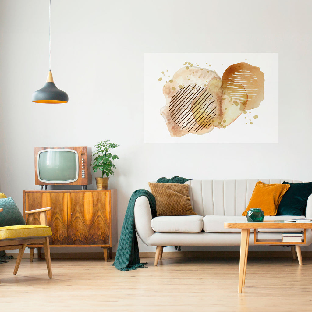 Póster horizontal autoadhesivo de ARMONÍA TRASCENDENTAL