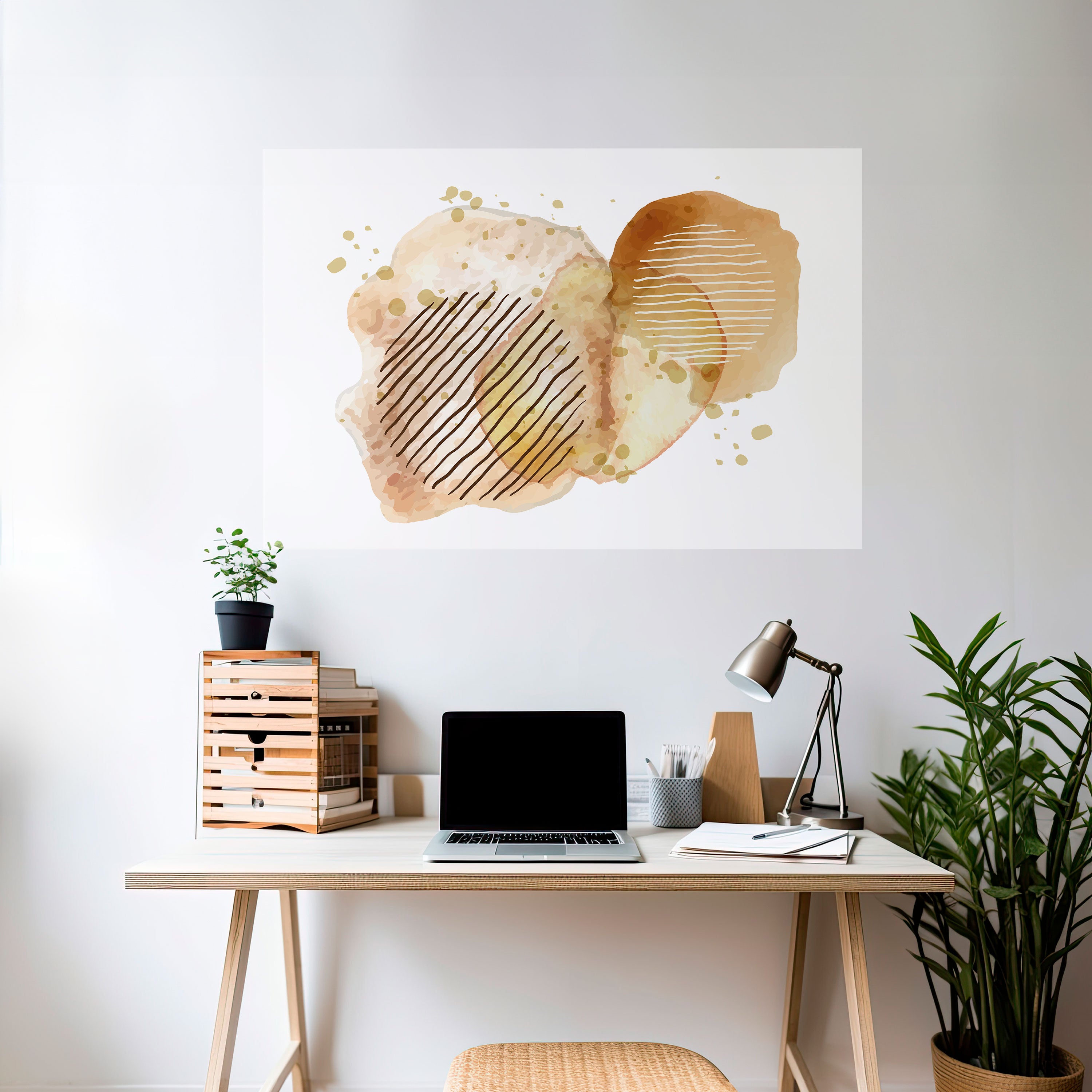 Póster horizontal autoadhesivo de ARMONÍA TRASCENDENTAL