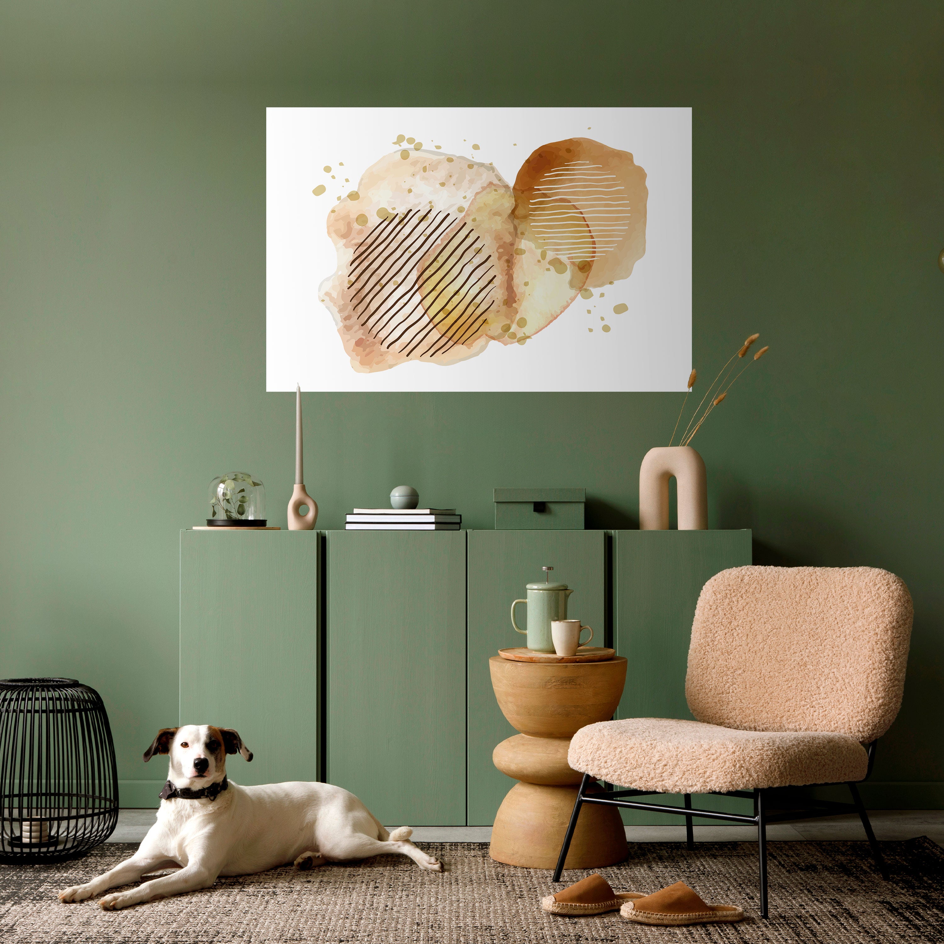 Póster horizontal autoadhesivo de ARMONÍA TRASCENDENTAL